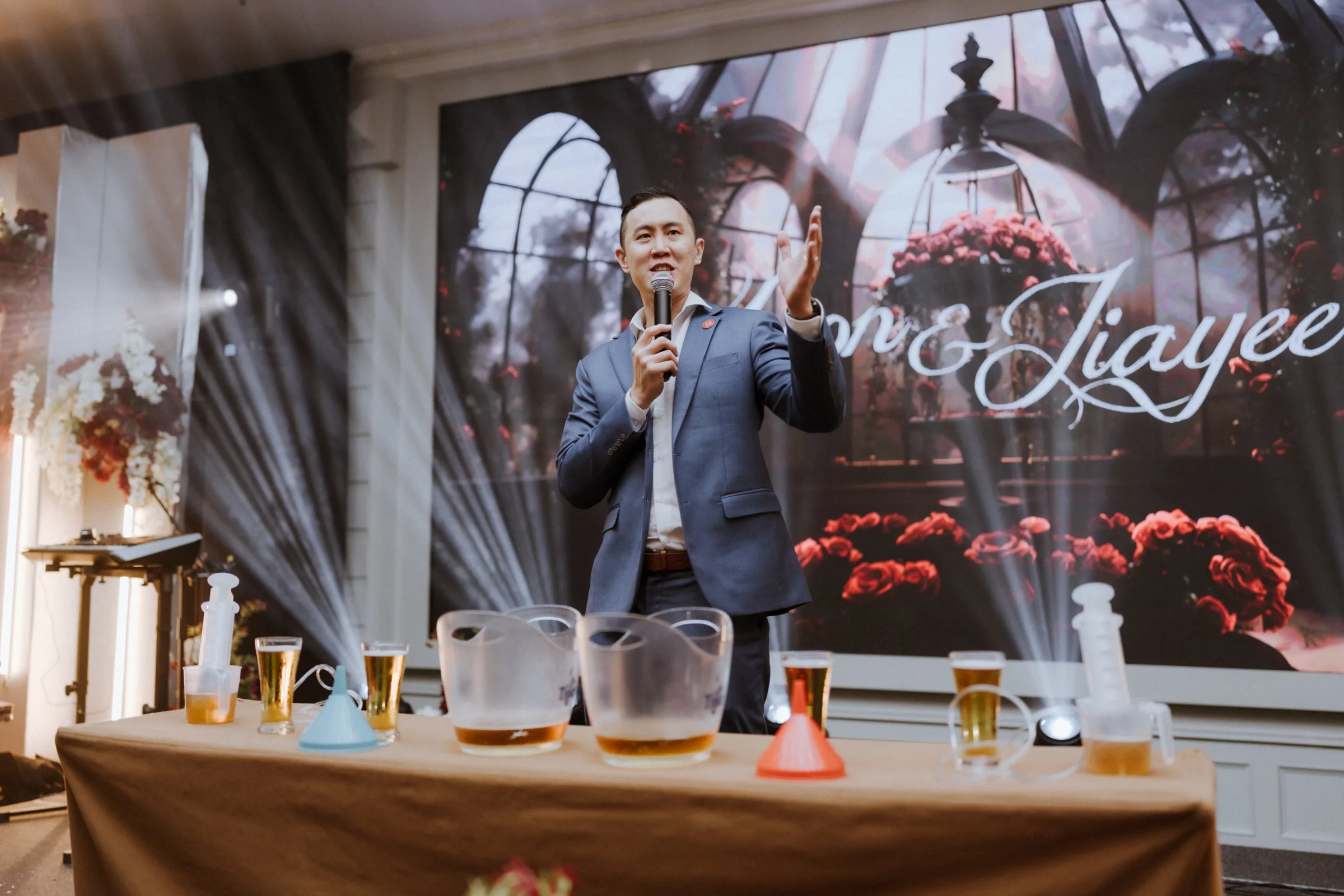 Emcee Brian Lee