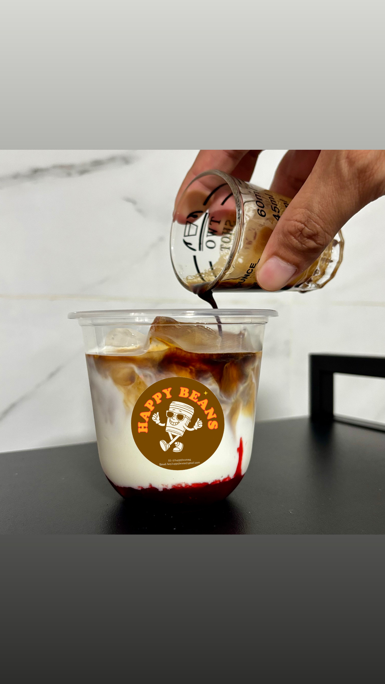 Happy Beans: Mobile Coffee Live Station