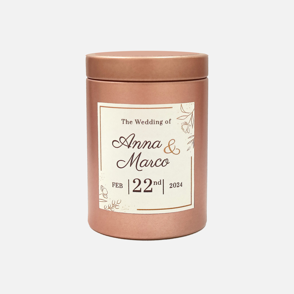 Tea Language - Customised Wedding Favours