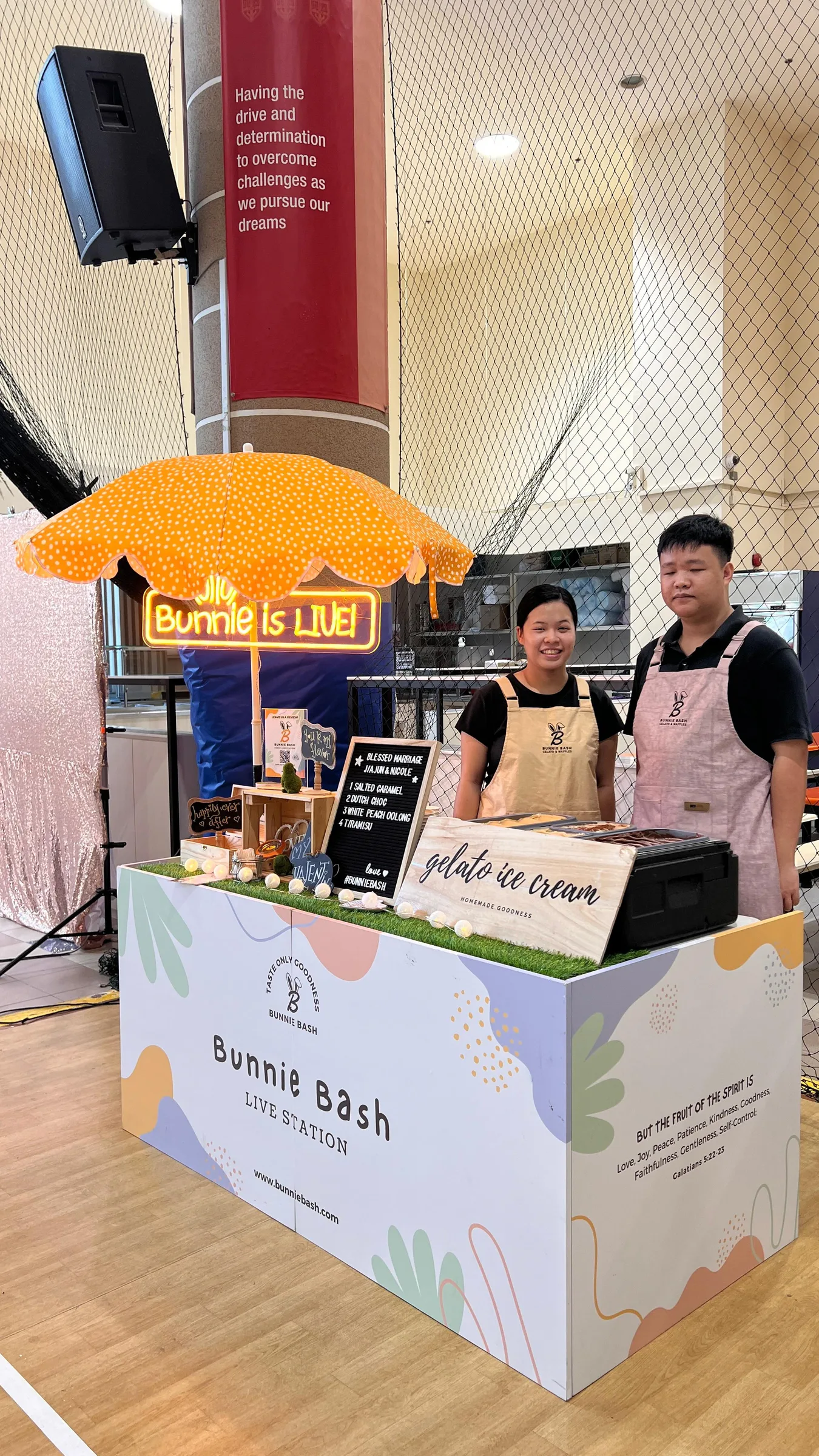 Bunnie Bash - Gelato & Waffles Live Station