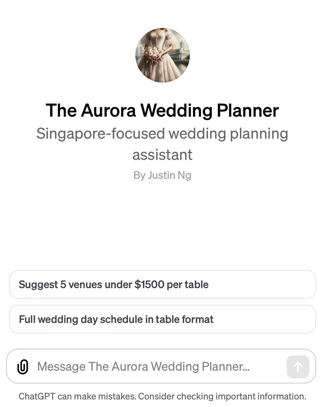 The Aurora Wedding